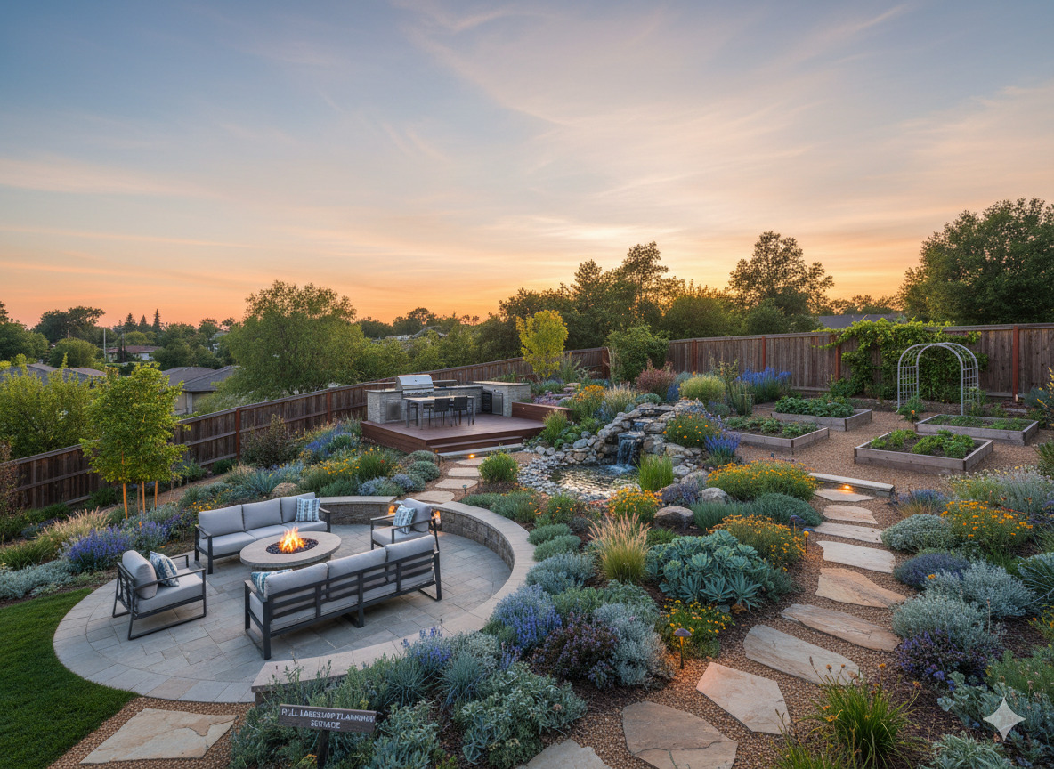 Complete landscape design